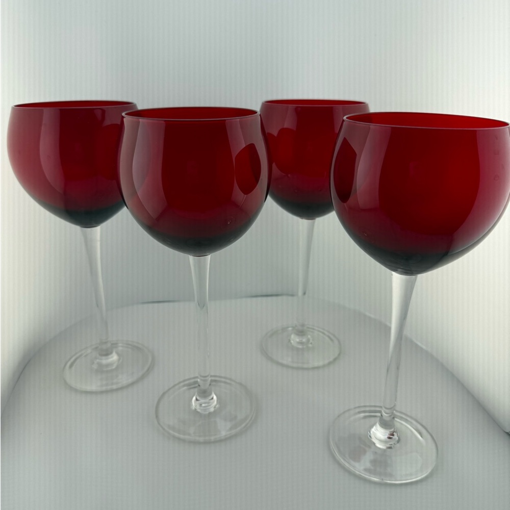 Lennox Elegant Red Wine Glass Set